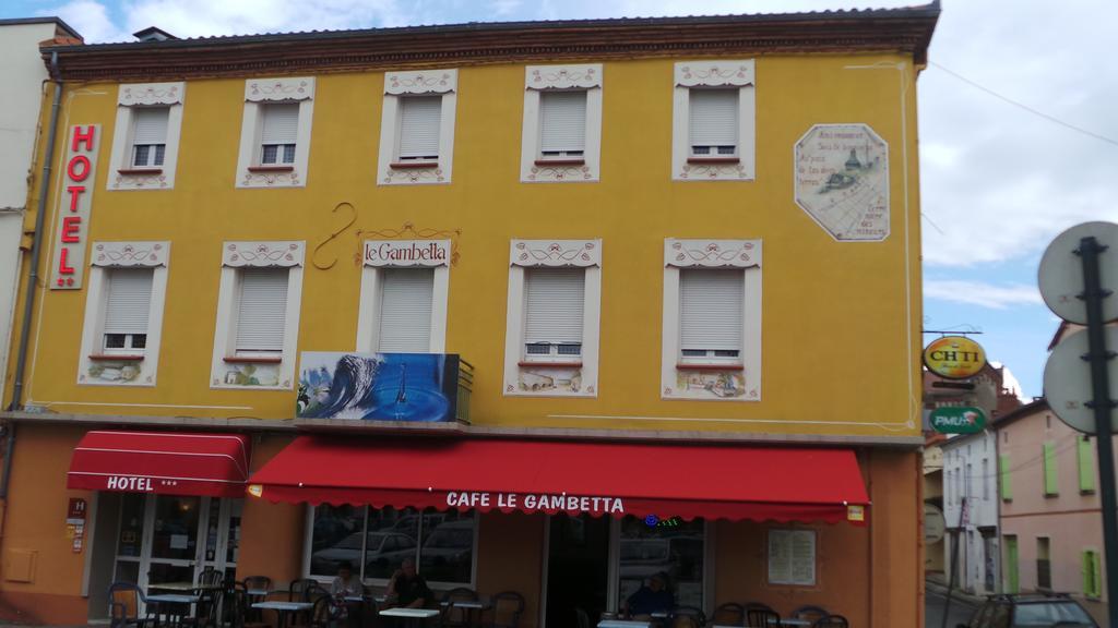 Hotel Le Gambetta Carmaux Kültér fotó